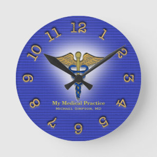 Ronde Horloge faite sur commande de docteur clinique
