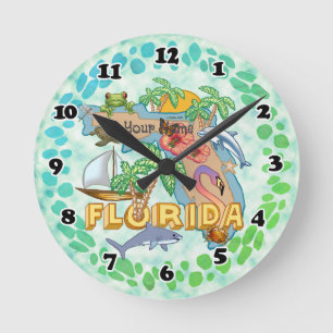 Ronde Horloge Floride