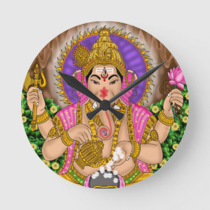 Ronde Horloge Ganesha