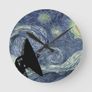 Ronde Horloge Geeky d'astronomie