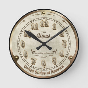 Ronde Horloge imitation style Steampunk rétro