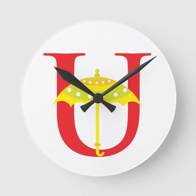 Ronde Horloge initiale de la lettre U (Recto)
