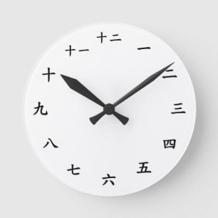 Ronde Horloge japonaise