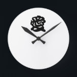 Ronde Horloge Kanji Japonaise "AMOUR"<br><div class="desc">"愛"en japonais signifie "AMOUR" en anglais. Les mots d'amour sont le point de cette horloge. À chaque fois que vous regardez l'horloge,  vous pouvez vous souvenir de celui que vous aimez !</div>