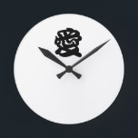 Ronde Horloge Kanji Japonaise "AMOUR"<br><div class="desc">"愛"en japonais signifie "AMOUR" en anglais. Les mots d'amour sont le point de cette horloge. À chaque fois que vous regardez l'horloge,  vous pouvez vous souvenir de celui que vous aimez !</div>