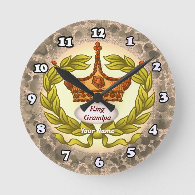 Ronde Horloge King Grandpa (Recto)