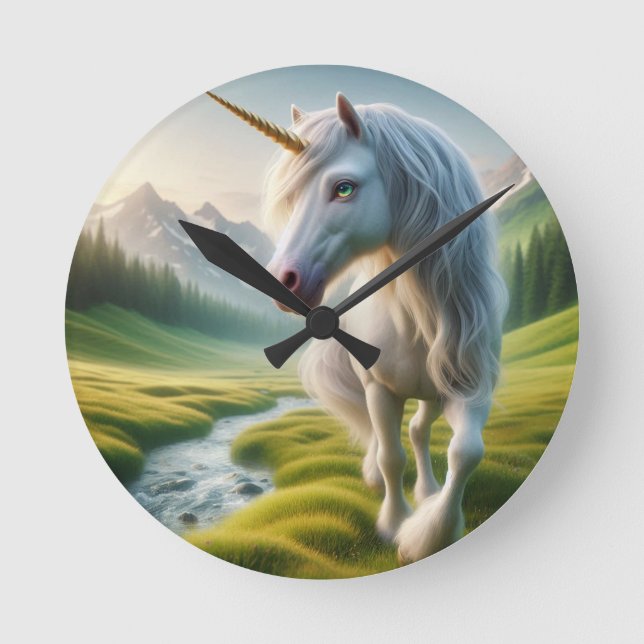 Ronde horloge Licorne (Recto)