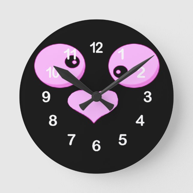 Ronde Horloge Love Cares_Wall (Recto)