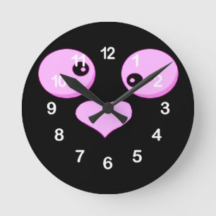 Ronde Horloge Love Cares_Wall
