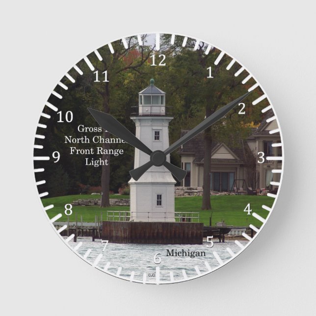 Ronde Horloge lumineuse Grosse Ile North Channel (Recto)