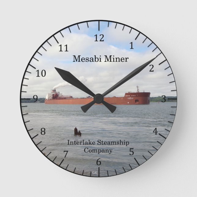 Ronde Horloge Mesabi Miner (Recto)