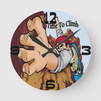 Ronde Horloge Montée En Montagne