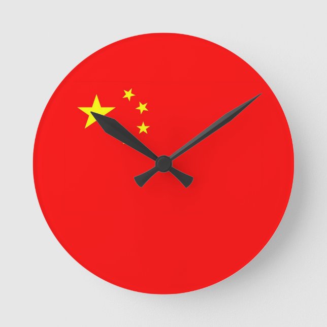 Ronde horloge nationale de la chine (Recto)