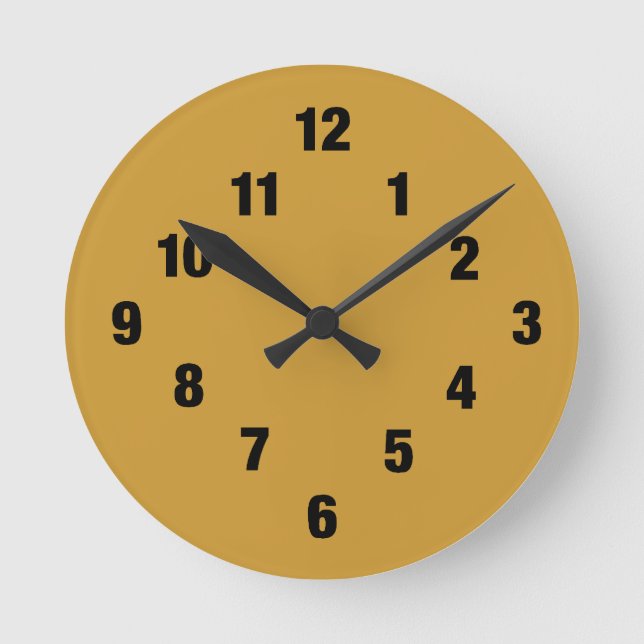Ronde Horloge numérique de base (Recto)