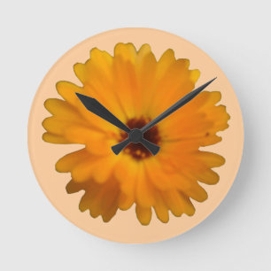 Ronde Horloge orange Marigold