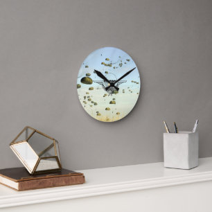 Ronde Horloge parachutiste – Idée cadeau pour passionnés