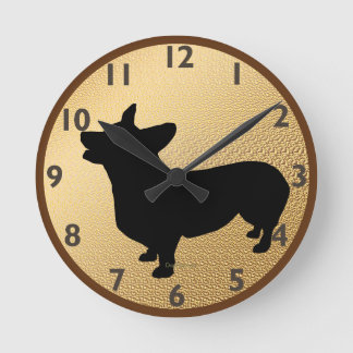 Ronde Horloge Pembroke Welsh Corgi