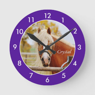 Ronde Horloge Personnalisée Grande Horloge