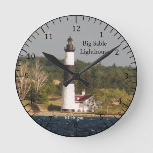 Ronde Horloge phare Big Sable