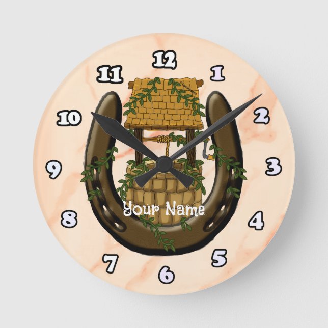 Ronde Horloge Puits de Désirs Fer à Cheval (Recto)