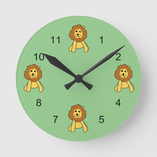 Ronde Horloge - Quatre Lions (Recto)