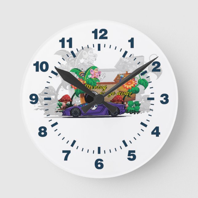 Ronde Horloge qui avance (Recto)