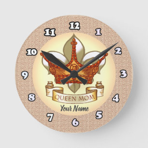 Ronde Horloge Reine Maman