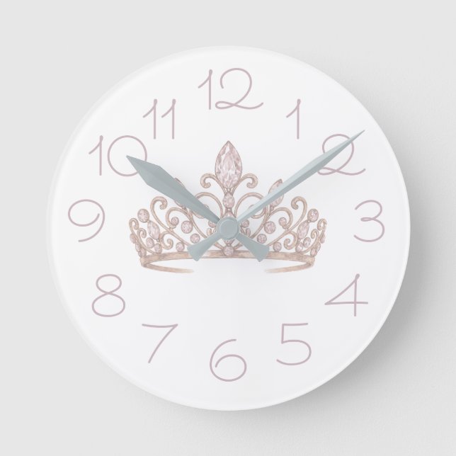 Ronde Horloge Rose Princesse (Recto)