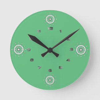 Ronde Horloge - Roues blanches