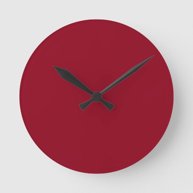 Ronde Horloge rouge du Maron (Recto)