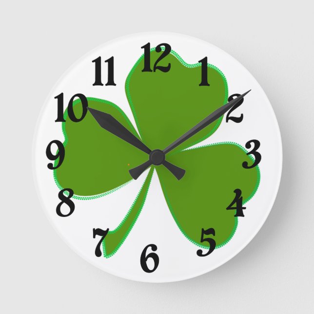 Ronde Horloge shamrock (Recto)