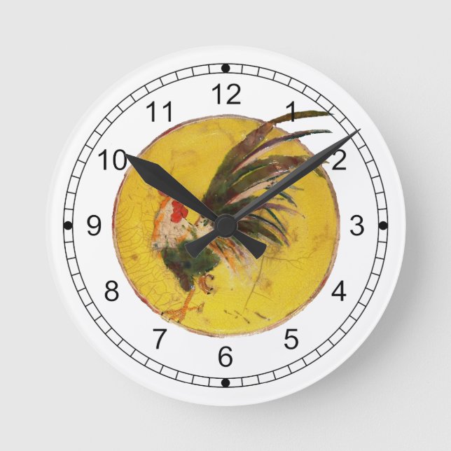 Ronde Horloge - Soleil et Coq (Recto)