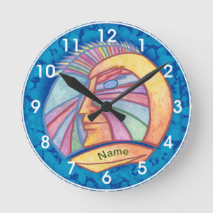 Ronde Horloge Spationaute Alien