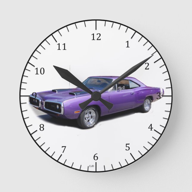 Ronde horloge Super Bee 1970 (Recto)