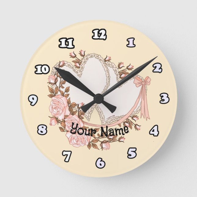 Ronde Horloge Two Hearts (Recto)