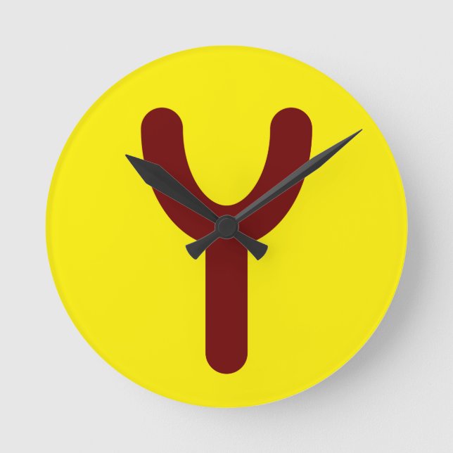Ronde Horloge utopique de fronde (Recto)