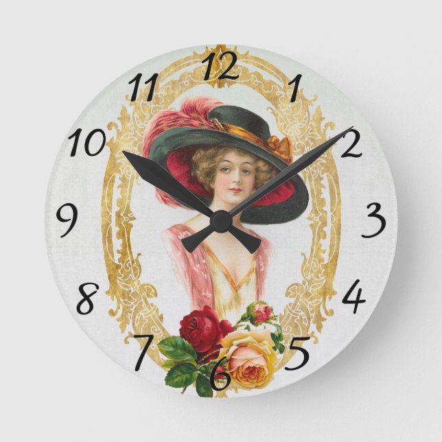 Ronde Horloge vintage (Recto)