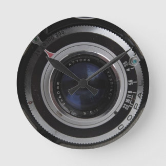 Ronde Horloge vintage de l'appareil photo