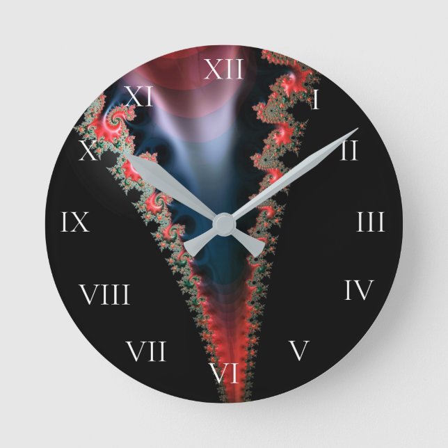 Ronde Horloge Zip Mandelbrot (Recto)