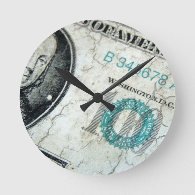 Ronde Il est temps de devenir riche horloge (Recto)