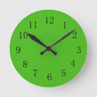 Kelly Green Wall Horloge