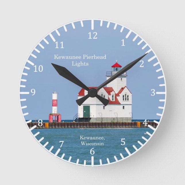 Ronde Kewaunee Pierhead Horloge (Recto)