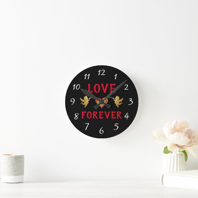 Ronde Love Forever Horloge (Maison)