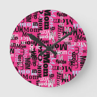 Ronde MÈRE Mère Mères Jour Cadeau Cuisine Horloge
