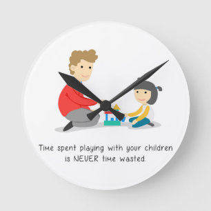 Ronde Ne perdez pas le temps - horloge