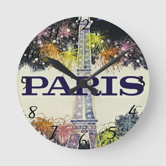 Ronde Paris : Horloge postale (Recto)