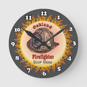 Ronde Pompier d'Oakland horloge