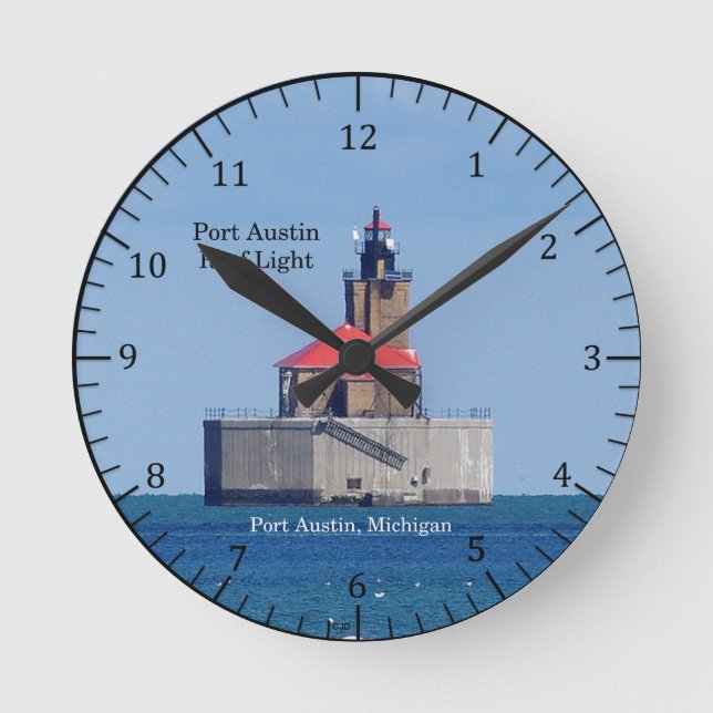 Ronde Port Austin Reef Horloge légère (Recto)