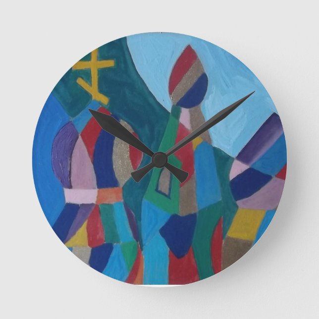 Ronde Raphael С anossa Horloge de l'Église orthodoxe (Recto)