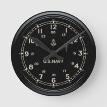 Rétro U.S. NAVY Horloge imitation